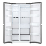 LG GSBC40PYPE Kombinerad kyl/frys side-by-side Fristående 664 l Silver