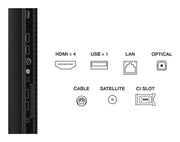 TCL C69 50C69K TV-apparat