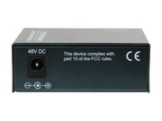 LevelOne GVT-2012 mediakonverterare för nätverk 1000 Mbit/s Svart - 1x1G