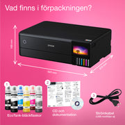 Epson EcoTank ET-8550 - Bläckstråleskrivare - Duplex