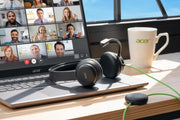 Acer GP.HDS11.01N hörlur och headset Kabel Huvudband Samtal/musik Svart
