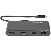 StarTech.com Thunderbolt Mini-dockningsstation för dubbla bildskärmar
