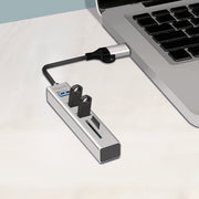 LogiLink UA0445 gränssnittshubbar USB 3.2 Gen 1 (3.1 Gen 1) Type-A + Type-C 5000