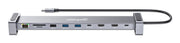 Manhattan 190398 dockningsstationer för bärbara datorer Kabel USB 3.2 Gen 1 (3.1 Gen