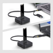StarTech.com USB-C/USB-A till M.2 NVMe-dockningsadapter