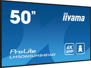 iiyama LH5060UHS-B1AG skyltställ Digital A-skylt