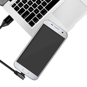 LogiLink CU0142 USB-kablar USB 2.0 0,3 m USB A Micro-USB B 0,48 Gbit/s Svart
