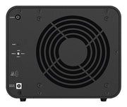 TerraMaster D8 HYBRID hårddiskar Skrivbord Svart