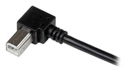 StarTech.com USBAB1MR USB-kablar USB 2.0 1 m USB A USB B 0,48 Gbit/s Svart