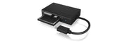 ICY BOX IB-CR401-C3 kortläsare USB 3.2 Gen 1 (3.1 Gen 1) Type-C Svart