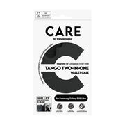 PanzerGlass CARE by Tango 2-in-1 Wallet Case w. Qi Compatible Samsung Galaxy S25