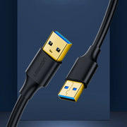 Ugreen 10371 USB-kablar USB 3.2 Gen 1 (3.1 Gen 1) 2 m USB A 5 Gbit/s Svart