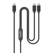 Manhattan 355810 USB-kablar 2 m USB C 2 x USB C 100 W Svart
