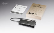 i-tec C31TRIPLE4KHDMIPD videokabeladapter 0,2 m USB Type-C 3 x HDMI Svart
