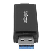StarTech.com USB 3.0-minneskortläsare/skrivare för SD- och microSD-kort