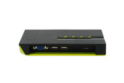 LevelOne KVM-0422 KVM-switchar Svart