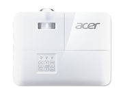 Acer S1386WH Standard throw-projektor 3600 ANSI-lumen DLP WXGA (1280x800) Vit