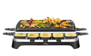 Tefal RE4588 raclettegrill 10 personer 1350 W Svart