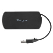Targus ACH114EU gränssnittshubbar USB 2.0 480 Mbit/s Svart