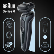 Braun Series 6 61-N1200s Folierakapparat Trimmer Svart