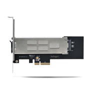 StarTech.com M.2 NVMe SSD till PCIe x4 flyttbart ställ/bakplan med avtagbart fack