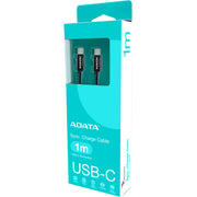 ADATA CACC-100PN-BK USB-kablar USB 2.0 1 m USB C 480 Gbit/s Svart