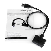 StarTech.com SATA till USB-kabel med UASP