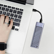 LogiLink UA0435 Hölje för lagringsenheter SSD-inkapsling Grå M.2