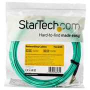 StarTech.com 7 m OM3 LC till LC-multiläge duplex fiberoptisk patchkabel