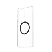 PanzerGlass CARE by Urban Combat Case Transparent w. Black Qi Compatible Samsung