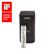 Brother PT-P750W etikettskrivare 180 x 180 DPI 30 mm/sek Kabel & Trådlös HSE/TZe