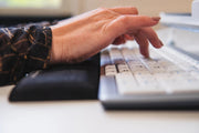 BakkerElkhuizen Trapezium Ergo Wrist Rest Standard handledsstöd Plast