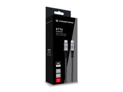 Conceptronic ETTA07B20 USB-kablar USB 3.2 Gen 2x2 2 m USB C 20 Gbit/s 100 W Svart