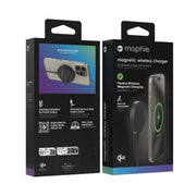mophie Qi2 Magnetic Charger Smartphone Svart USB Trådlös laddning Snabb laddning