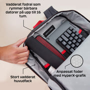 HyperX Delta-ryggsäck