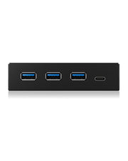 ICY BOX IB-HUB1418-i3 Svart