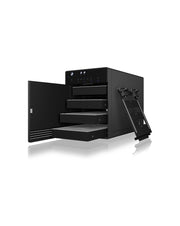 ICY BOX IB-3740-C31 HDD- / SSD kabinett Svart 2.5/3.5"