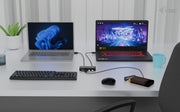 i-tec CAKVMHUB2A2C gränssnittshubbar USB Type-C 5000 Mbit/s Svart