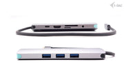 i-tec C31NANOLANPD100 dockningsstationer för bärbara datorer Kabel USB 3.2 Gen 1