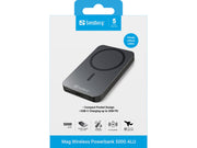 Sandberg Mag Wireless Powerbank 5000 ALU