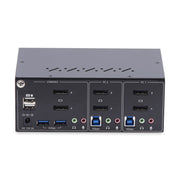 StarTech.com DisplayPort KVM-switch med två portar för dubbla bildskärmar