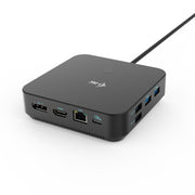 i-tec C31TRI4KDPDPRO100 dockningsstationer för bärbara datorer Kabel USB 3.2 Gen 1