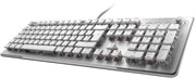 Turtle Beach Vulcan II Max tangentbord Spela USB tyska Vit