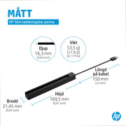 HP Slim Rechargeable Pen Charger