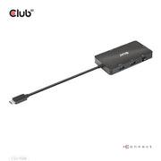 CLUB3D CSV-1598 dockningsstationer för bärbara datorer USB 3.2 Gen 2 (3.1 Gen 2)