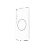 PanzerGlass CARE by Urban Combat Case Transparent w. White Qi Compatible Samsung