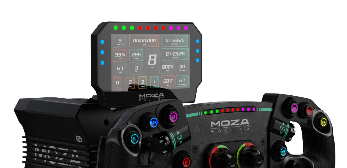 Moza Racing RS072 spelkonsoler Svart Digital PC