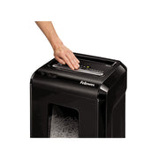 Fellowes Powershred 92Cs dokumentförstörare Längsgående skärning Svart