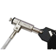 Techly IQ-LOK-15-K kabellås Silver 1,8 m