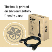 CLUB3D DVI to HDMI 1.4 Cable M/M 2m/ 6.56ft Bidirectional